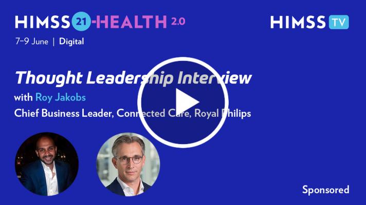 Roy Jakobs, chief business leader of connected care at Royal Philips