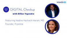 Dr. Nadine Hachach-Haram, founder of Proximie, and Dillan Yogendra