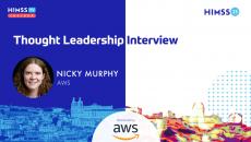 AWS' International Government Health Lead, Nicky Murphy
