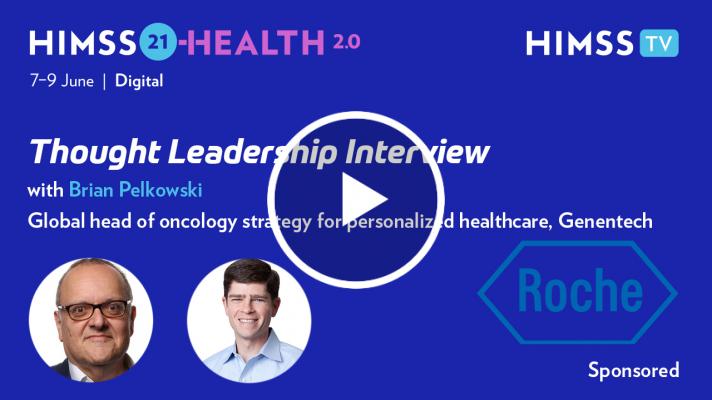 Brian Pelkowski, Genentech's global head of oncology strategy for personalized healthcare